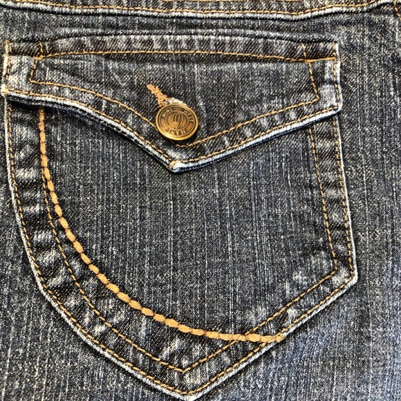Nine West, Crop Denim Jeans, size 10, Stretch, Flap pocket - Picture 6 of 6